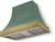 Mineral Green, Antique Brass Trim