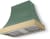 Mineral Green, Brushed Brass Trim