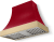 Piccadilly Red, Brushed Brass Trim