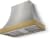 Stainless Steel, Antique Brass Trim