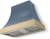 Stone Blue, Brushed Brass Trim