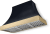 Gloss Black with Brushed Brass Trim