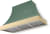 Mineral Green with Polished Brass Trim