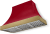 Piccadilly Red with Antique Brass Trim