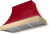 Piccadilly Red with Brushed Brass Trim