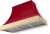 Piccadilly Red with Polished Brass Trim