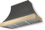 Slate with Brushed Brass Trim