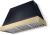 Gloss Black, Brushed Brass Trim