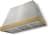 Stainless Steel, Antique Brass Trim