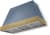 Stone Blue, Antique Brass Trim