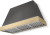 Slate, Brushed Brass Trim
