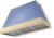 Carnaby Blue, Polished Brass Trim