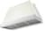 White, Polished Chrome Trim