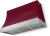 Cranberry with Brushed Nickel Trim