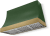 Cornwall Green with Antique Brass Trim