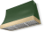 Cornwall Green with Brushed Brass Trim