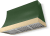 Cornwall Green with Polished Brass Trim