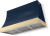 Indigo with Polished Brass Trim