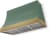 Mineral Green with Antique Brass Trim