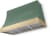 Mineral Green with Brushed Brass Trim