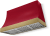 Piccadilly Red with Antique Brass Trim