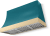 Salcombe Blue with Polished Brass Trim