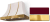 Cranberry, Polished Brass Trim