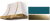 Salcombe Blue, Antique Brass Trim
