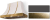 Slate, Antique Brass Trim