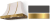 Slate, Brushed Brass Trim