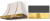 Slate, Polished Brass Trim