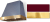 Cranberry, Polished Brass Trim