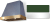Cornwall Green, Polished Chrome Trim
