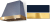 Indigo, Polished Brass Trim