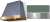 Mineral Green, Brushed Nickel Trim