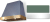 Mineral Green, Polished Chrome Trim
