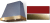 Piccadilly Red, Antique Brass Trim