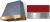 Piccadilly Red, Brushed Nickel Trim