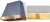 Stainless Steel, Polished Brass Trim