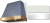 White, Polished Chrome Trim
