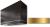 Gloss Black, Brushed Brass Trim