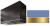 Carnaby Blue, Brushed Brass Trim