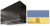 Carnaby Blue, Polished Brass Trim