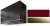 Cranberry, Antique Brass Trim