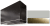 Stainless Steel, Brushed Brass Trim