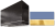 Carnaby Blue, Polished Brass Trim