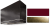Cranberry, Antique Brass Trim