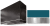 Salcombe Blue, Brushed Nickel Trim