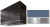 Stone Blue, Brushed Nickel Trim