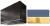 Stone Blue, Polished Brass Trim
